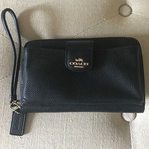 Coach Phone Wristlet